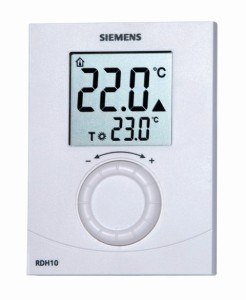 Termostat / Regulator pokojowy z wyświetlaczem Siemens RDH 10